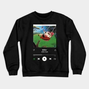 Stereo Music Player - Willin' Crewneck Sweatshirt